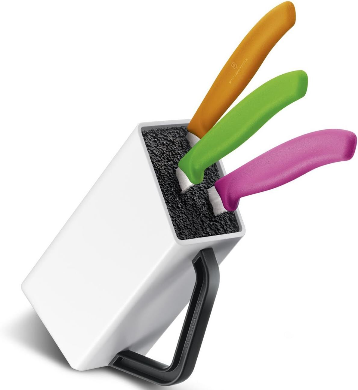 Victorinox Swiss Classic Empty Cutlery Knife Block in White 7