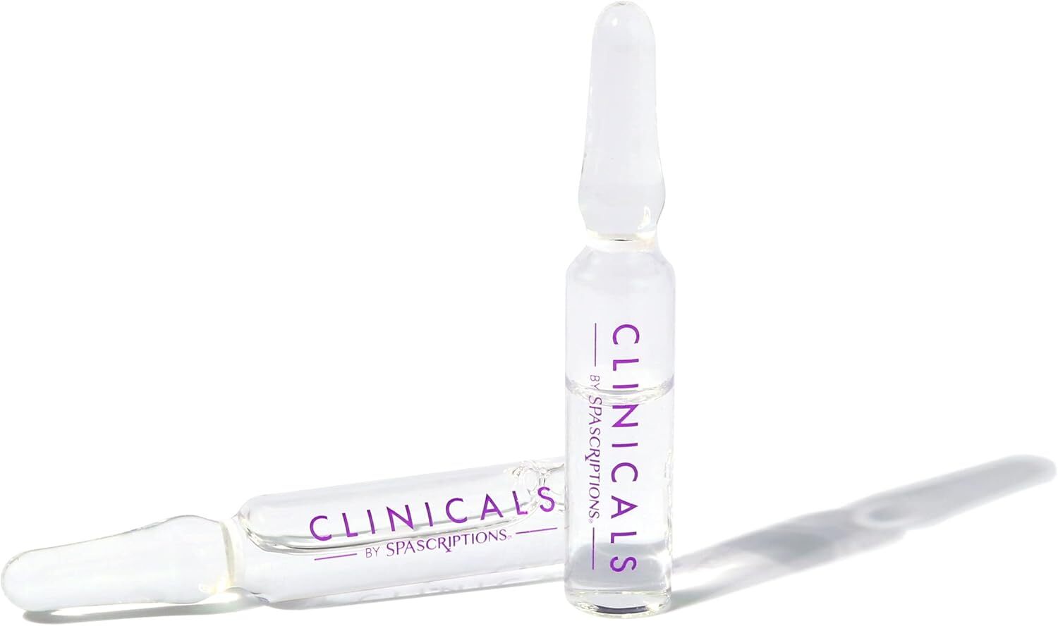 Spascriptions Clinicals Resurfacing Serum Ampoules 7-Pack 2.8ml Each Niacinamide Glycolic Acid PHAs Youthful Glow 3