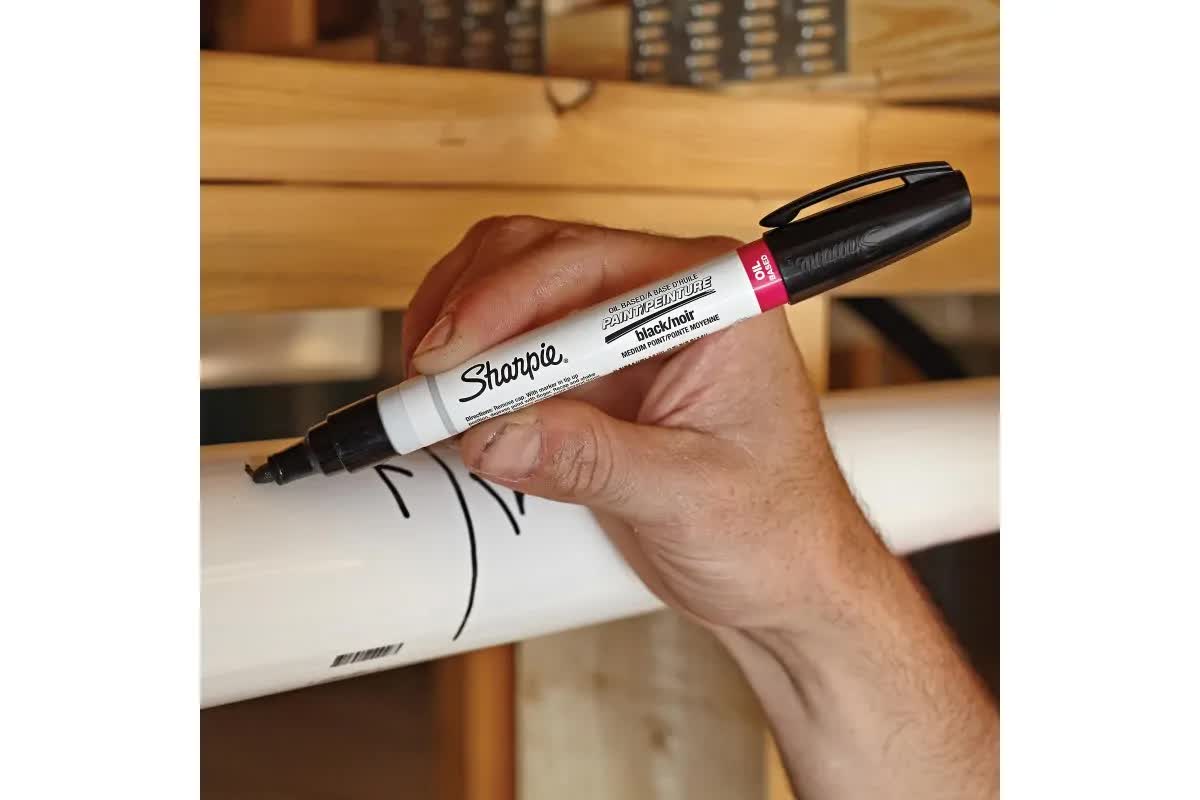 Sharpie Oil-Based Paint Marker - Medium Black 3