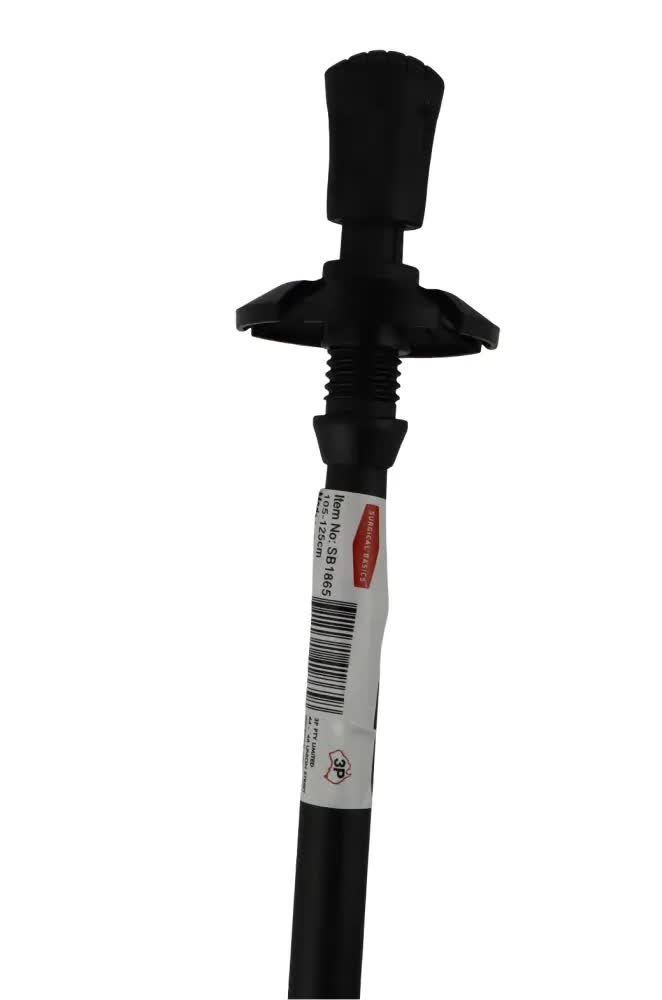 2x Telescopic Adjustable Hiking Pole Folding Walking Stick Adjustable Trekking 105cm - 125cm 8