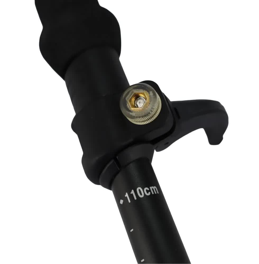 2x Telescopic Adjustable Hiking Pole Folding Walking Stick Adjustable Trekking 105cm - 125cm 9