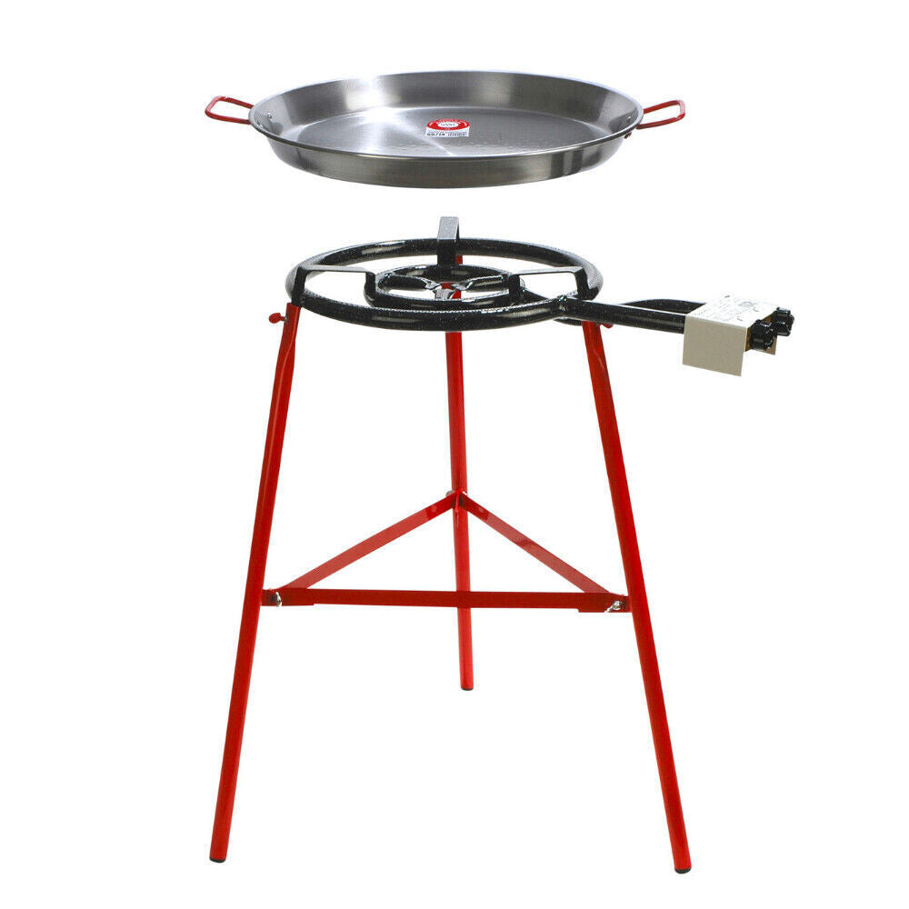 Garcima Spanish Paella Gas Burner Set 50cm Pan 3