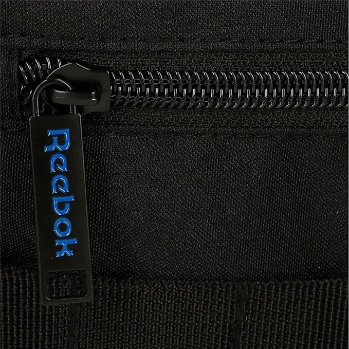 Reebok Malden Duffle Gym Bag in Blue/Black/White 4