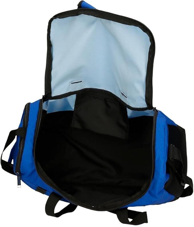 Reebok Malden Duffle Gym Bag in Blue/Black/White 6