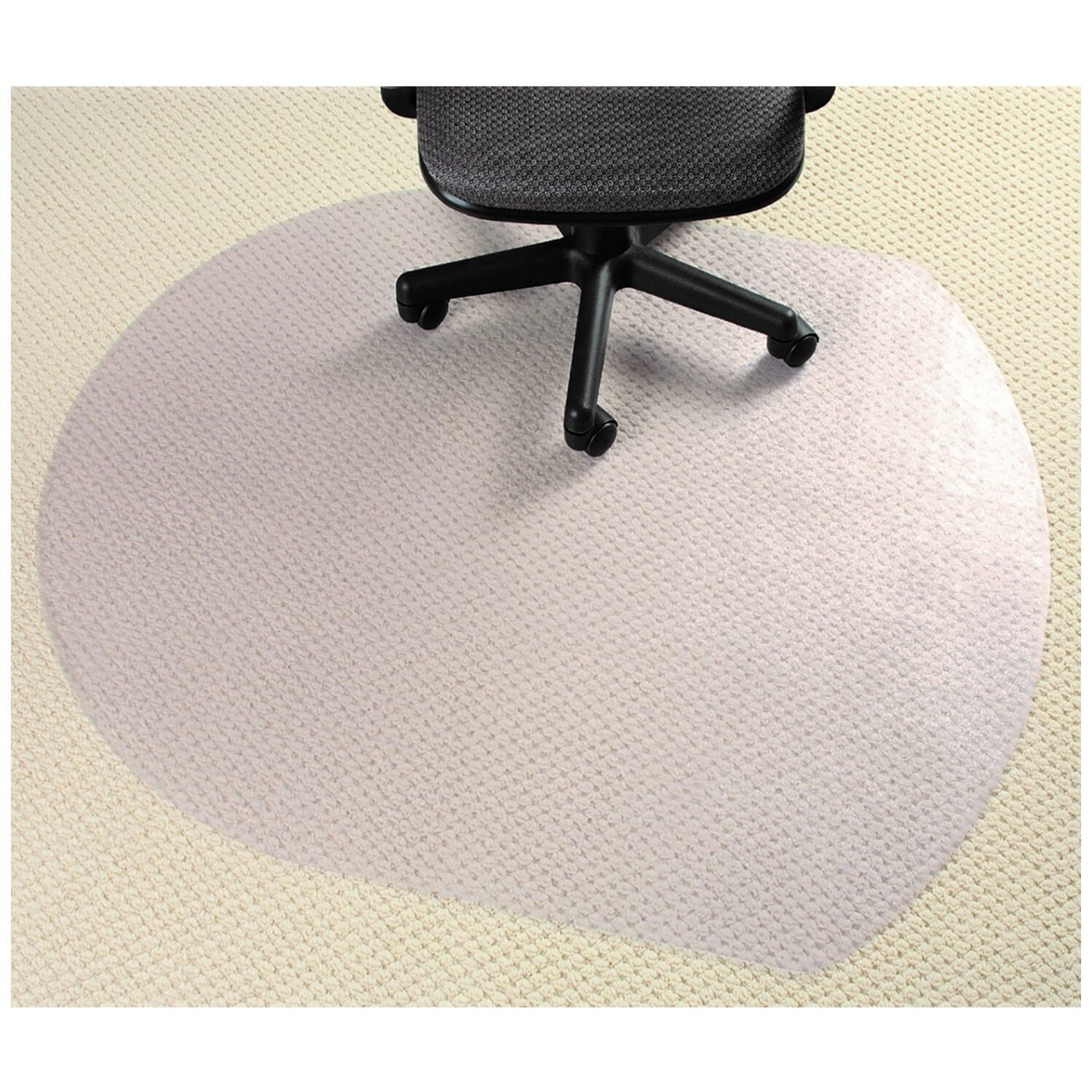 Marbig Office Chair Mat Carpet Protector PVC Protection - 124cm (L) x 99cm (W) 5