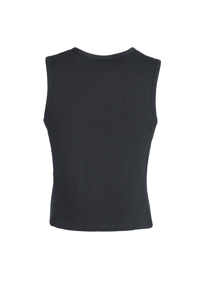 Mens Peaked Vest Waistcoat w/ Knitted Back Suit Formal Wedding Dress Up - Charcoal - 112 6