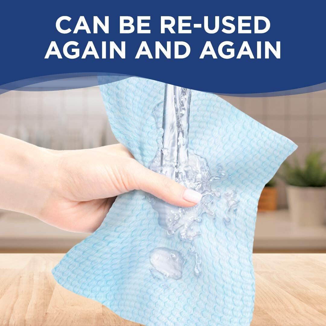 Viva Paper Towel Rinse & Re-Use Towel Reusable 20 Sheets 7