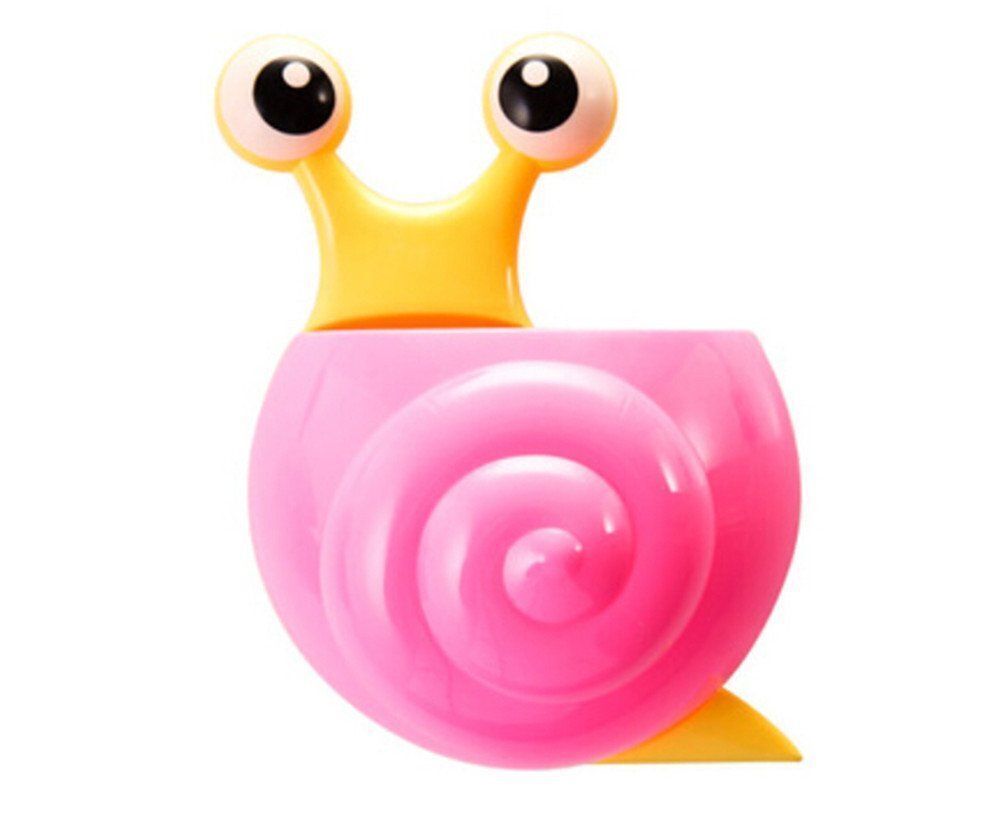 Happy Holders Toothbrush Holder Snail Bathroom Tooth Brush - Assorted Colours 3