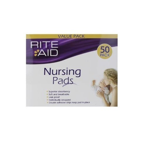 Rite Aid Nursing Pads 50 Pack Bulk Value 3