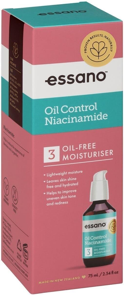 Essano Niacinamide Oil Control Face Moisturiser 75ml 4