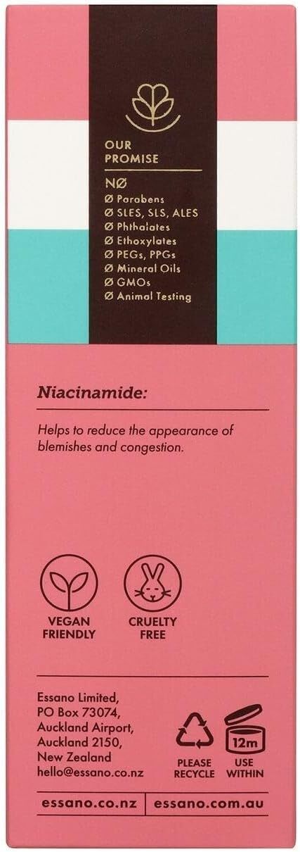 Essano Niacinamide Oil Control Face Moisturiser 75ml 5