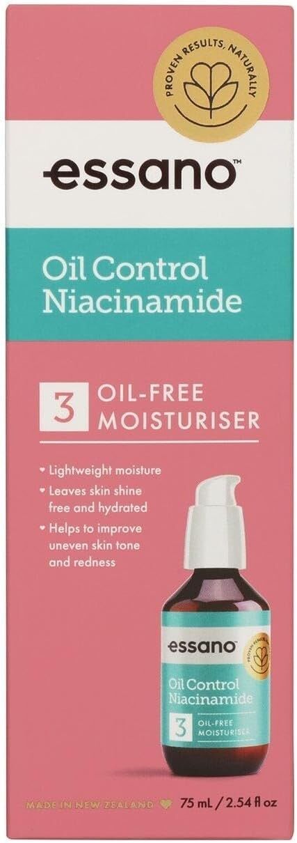 Essano Niacinamide Oil Control Face Moisturiser 75ml 10