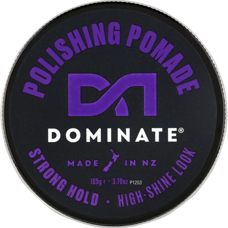 Dominate Polishing Pomade Strong Hold High Shine 105g 3