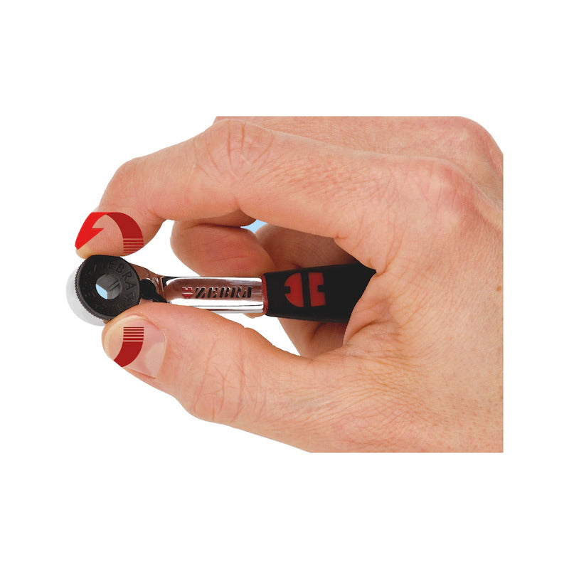 23pcs 1/4" Socket Wrench Assortment Set Ratchet in Metal Box 7