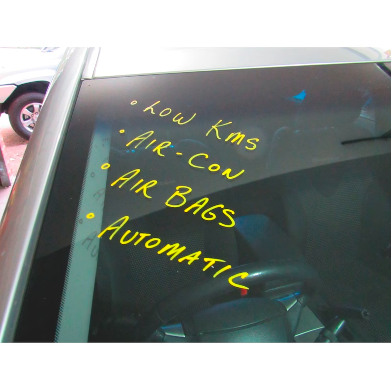 1 Pack of 12 Wurth Paint Markers Drawing Pens - Assorted Black Red White Yellow 3