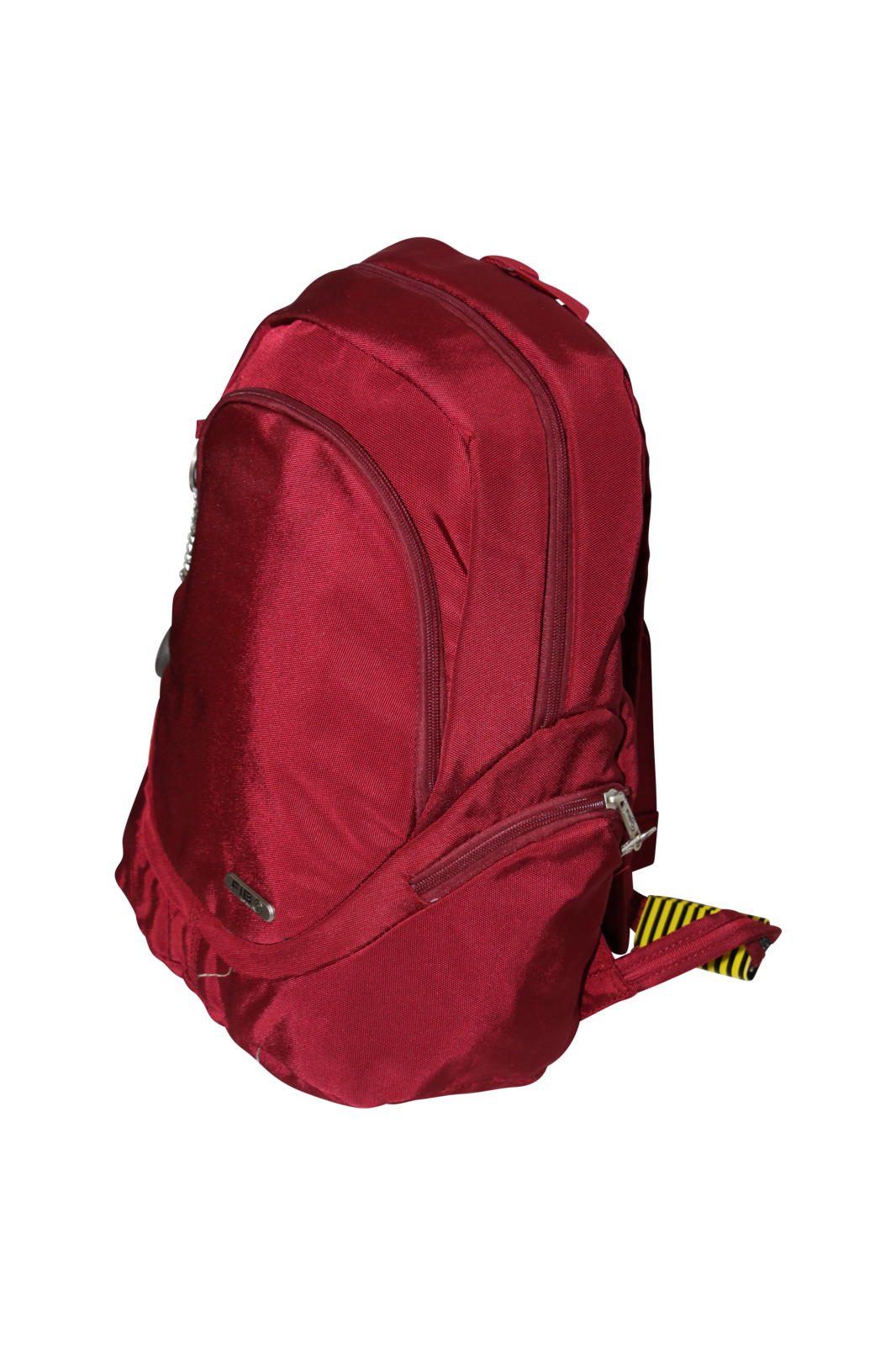 FIB Mens Backpack Travel Rucksack Shoulder Bag - Burgundy 4