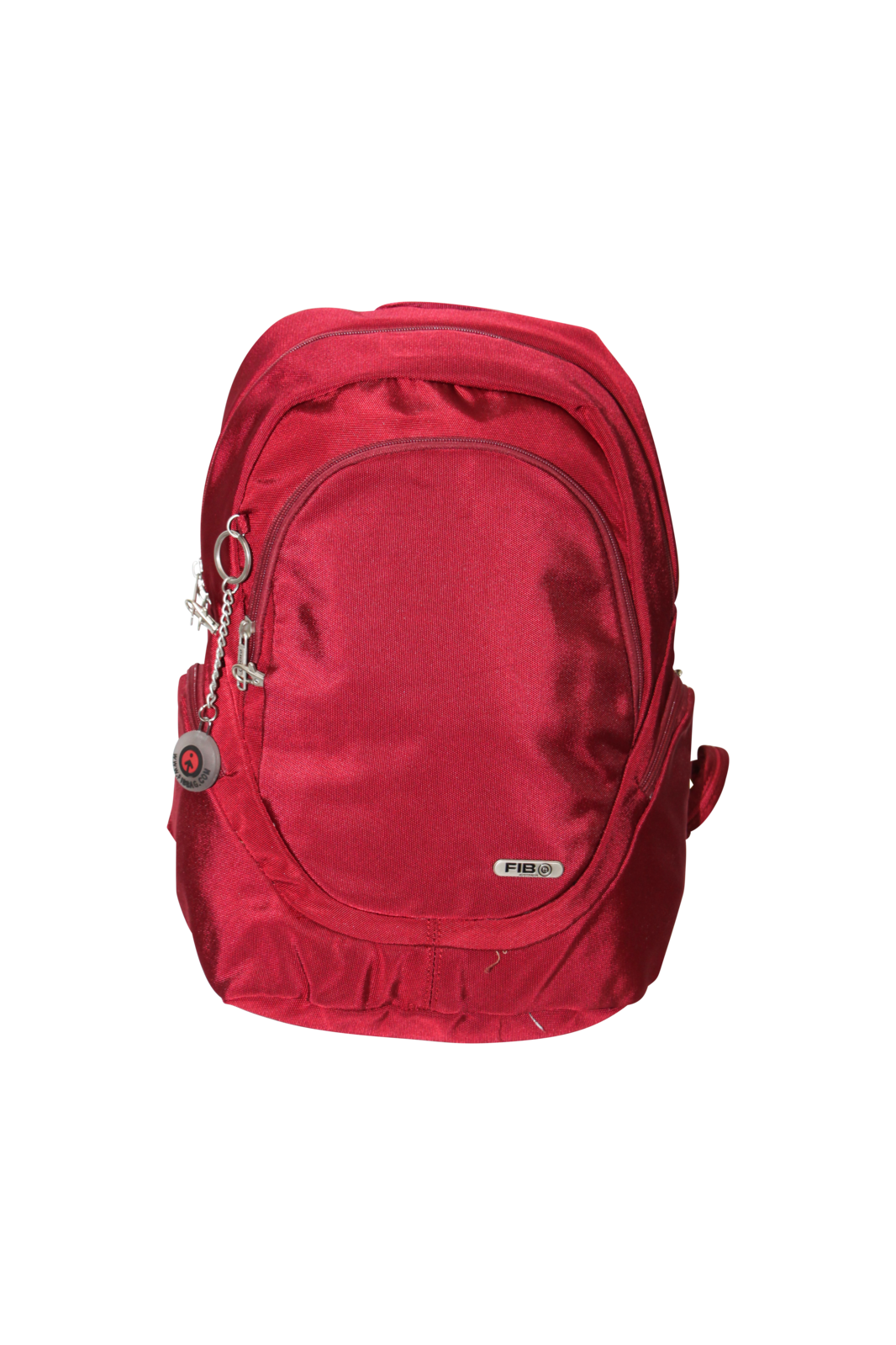 FIB Mens Backpack Travel Rucksack Shoulder Bag - Burgundy 5