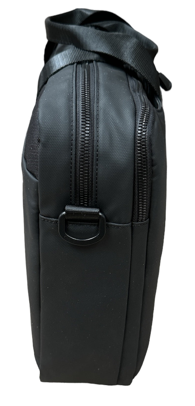 15" Futura Laptop Computer Bag Travel Work Messenger Bag w/USB Port - Black 5