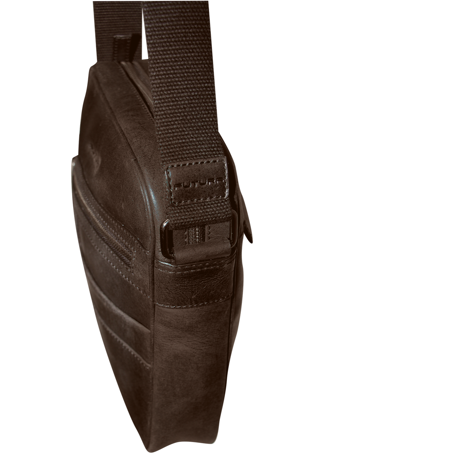 Futura Means Crossbody Bag Adjustable Shoulder Strap Travel Wallet - Brown 3