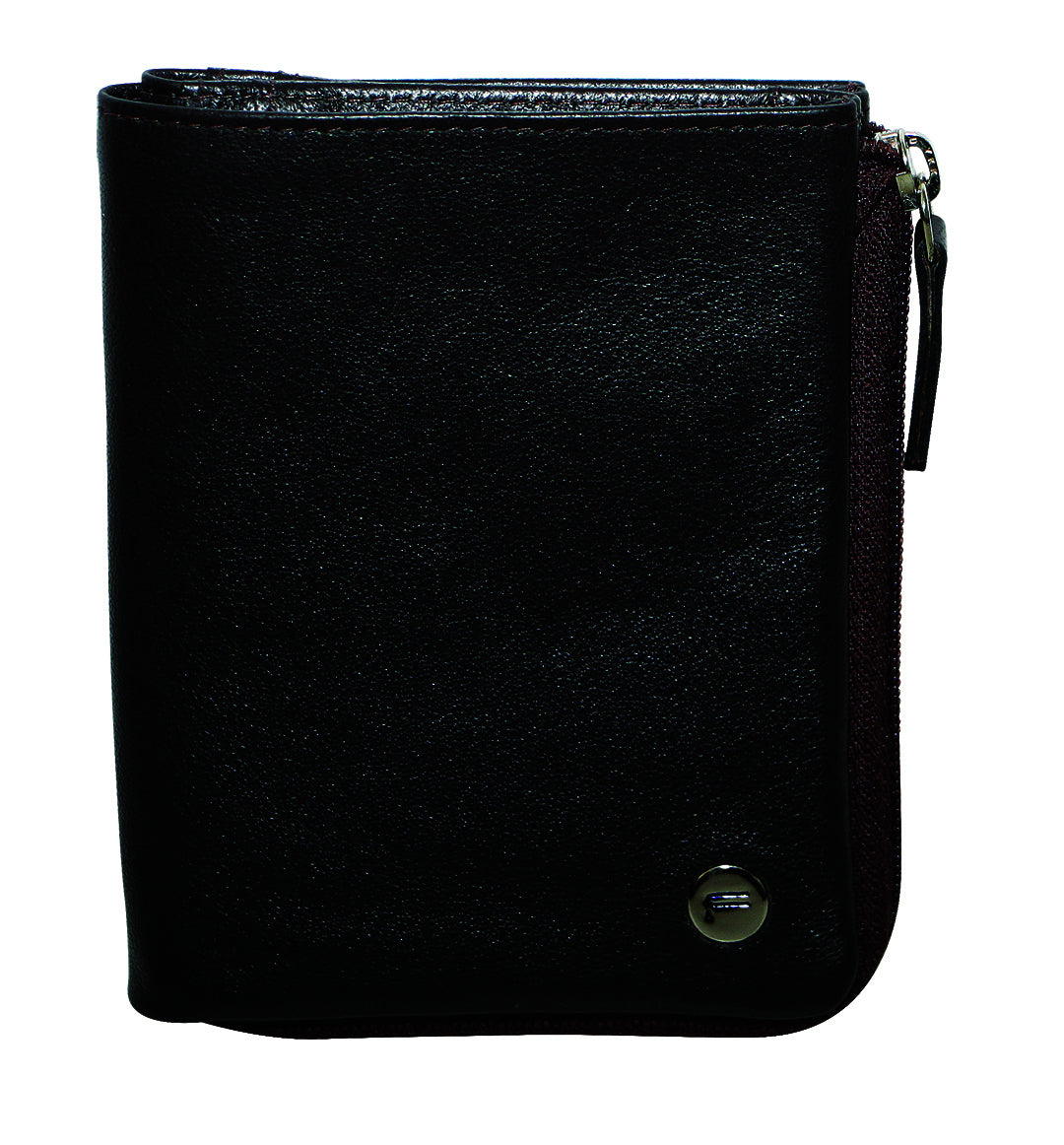 Futura RFID Leather Zip Around Wallet - Black 3