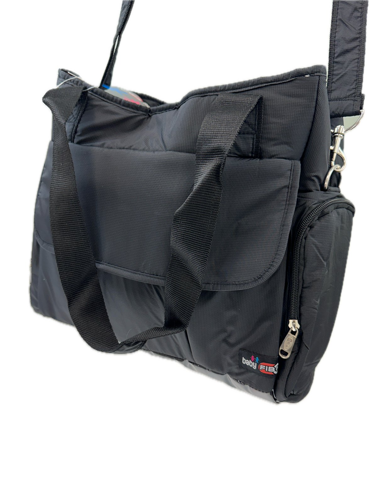FIB Baby Nappy Bag Diaper Maternity Milk Mummy Changing Travel Tote - Black 7