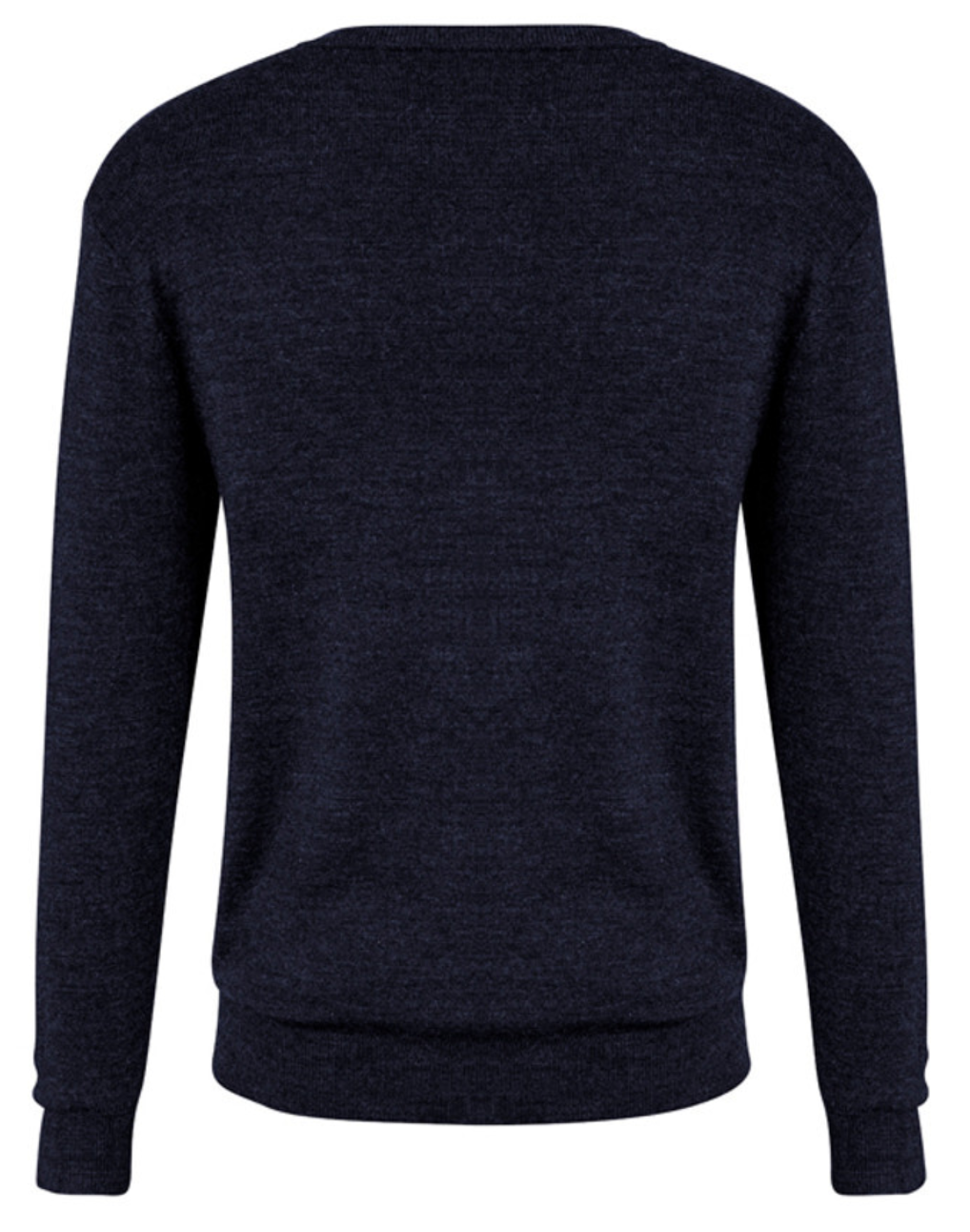 Mens Advatex Varesa Wool Pullover Jumper Cardigan - Navy - L 4