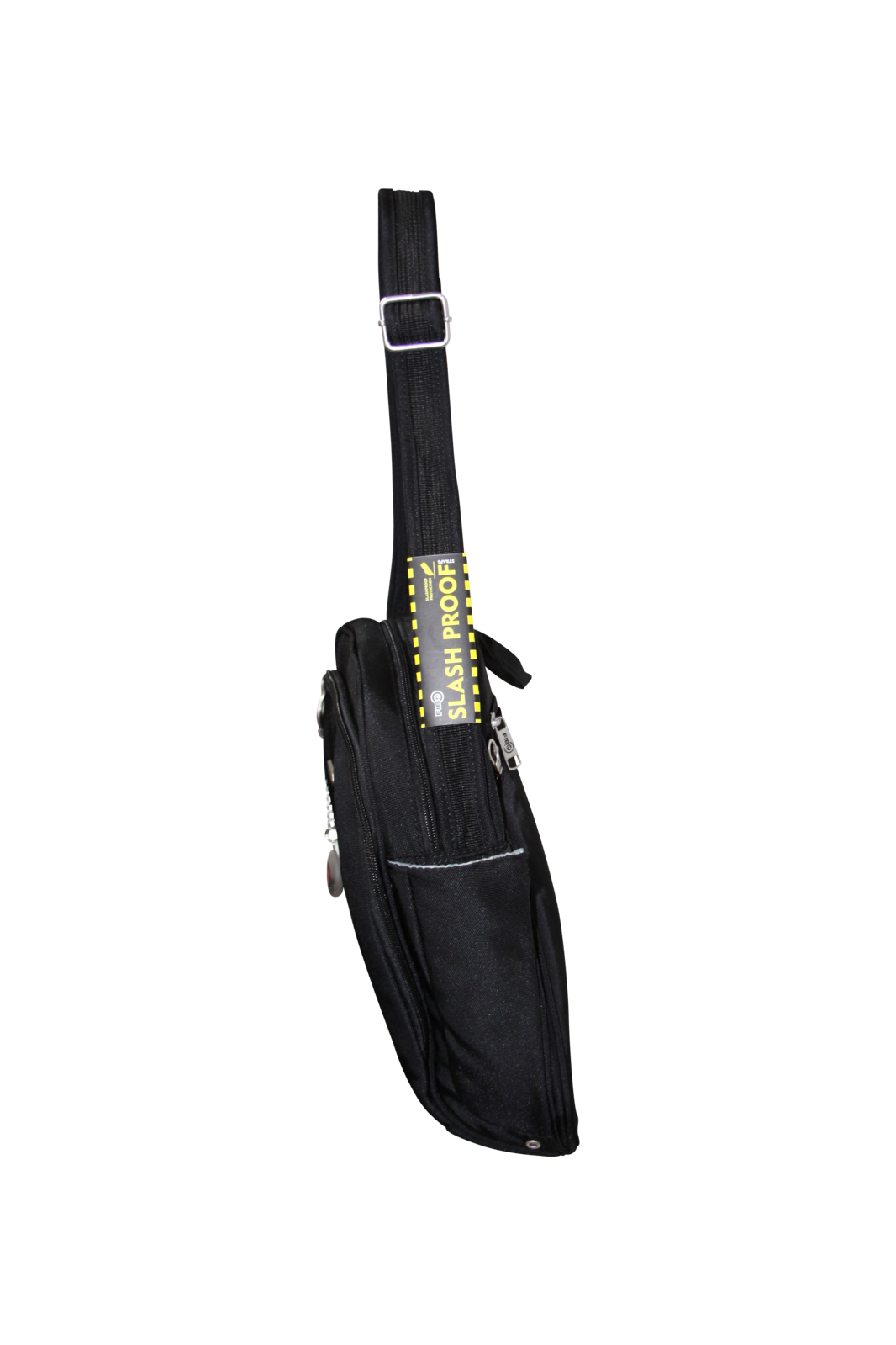 FIB Mens Tablet Crossover Bag Shoulder Strap Travel Wallet - Black 4