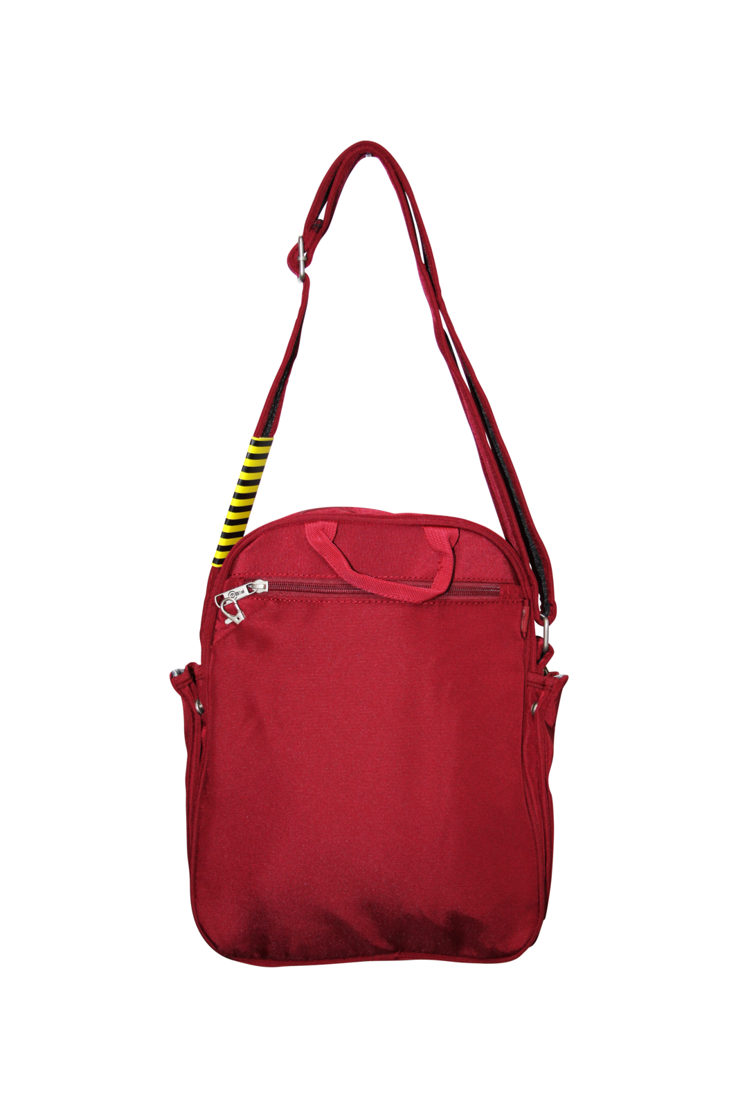 FIB Mens Tablet Crossover Bag Shoulder Strap Crossbody Satchel Travel - Burgundy 3