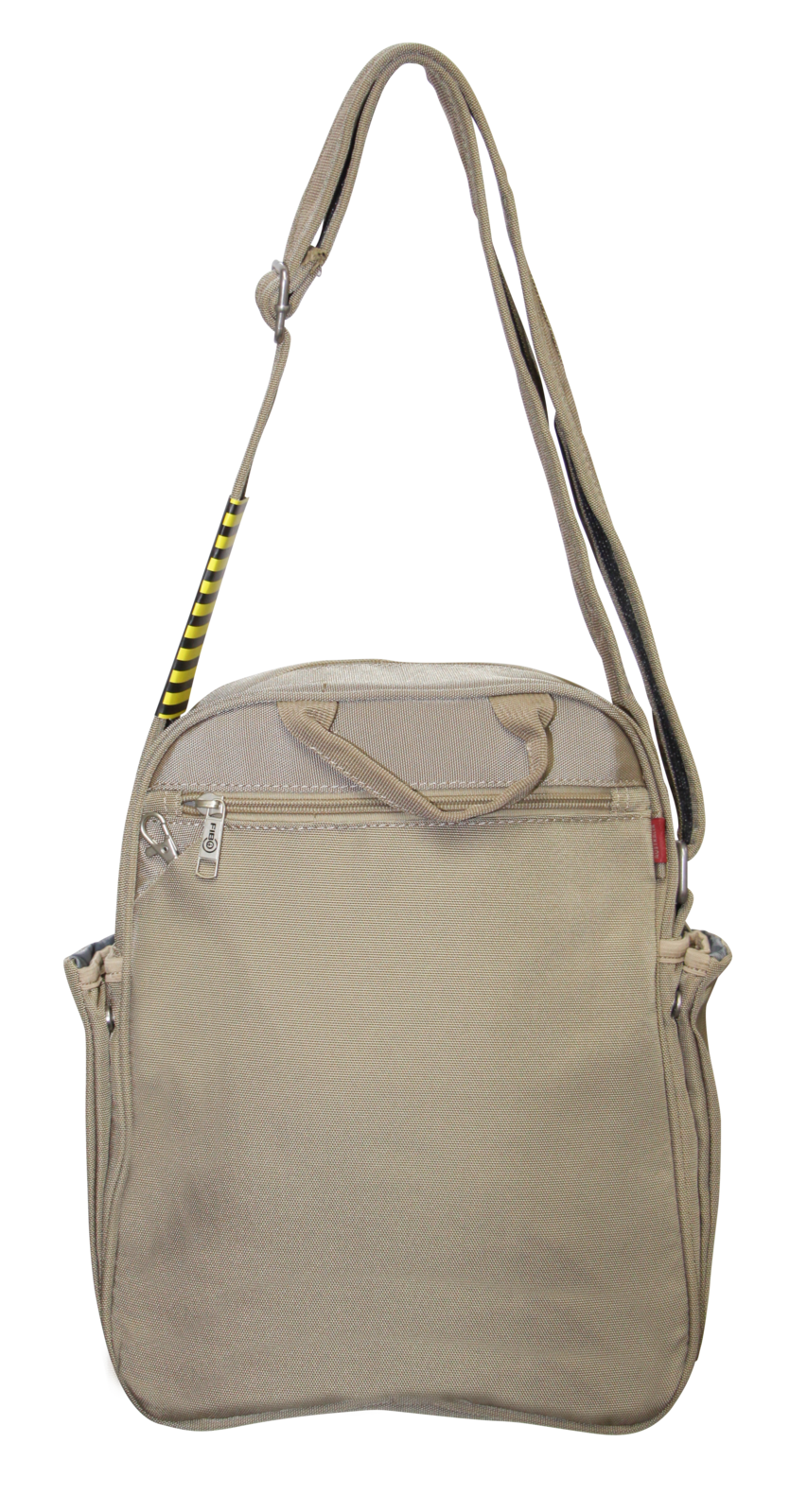 FIB Mens Tablet Crossover Travel Wallet Crossbody Shoulder Bag - Sand 3