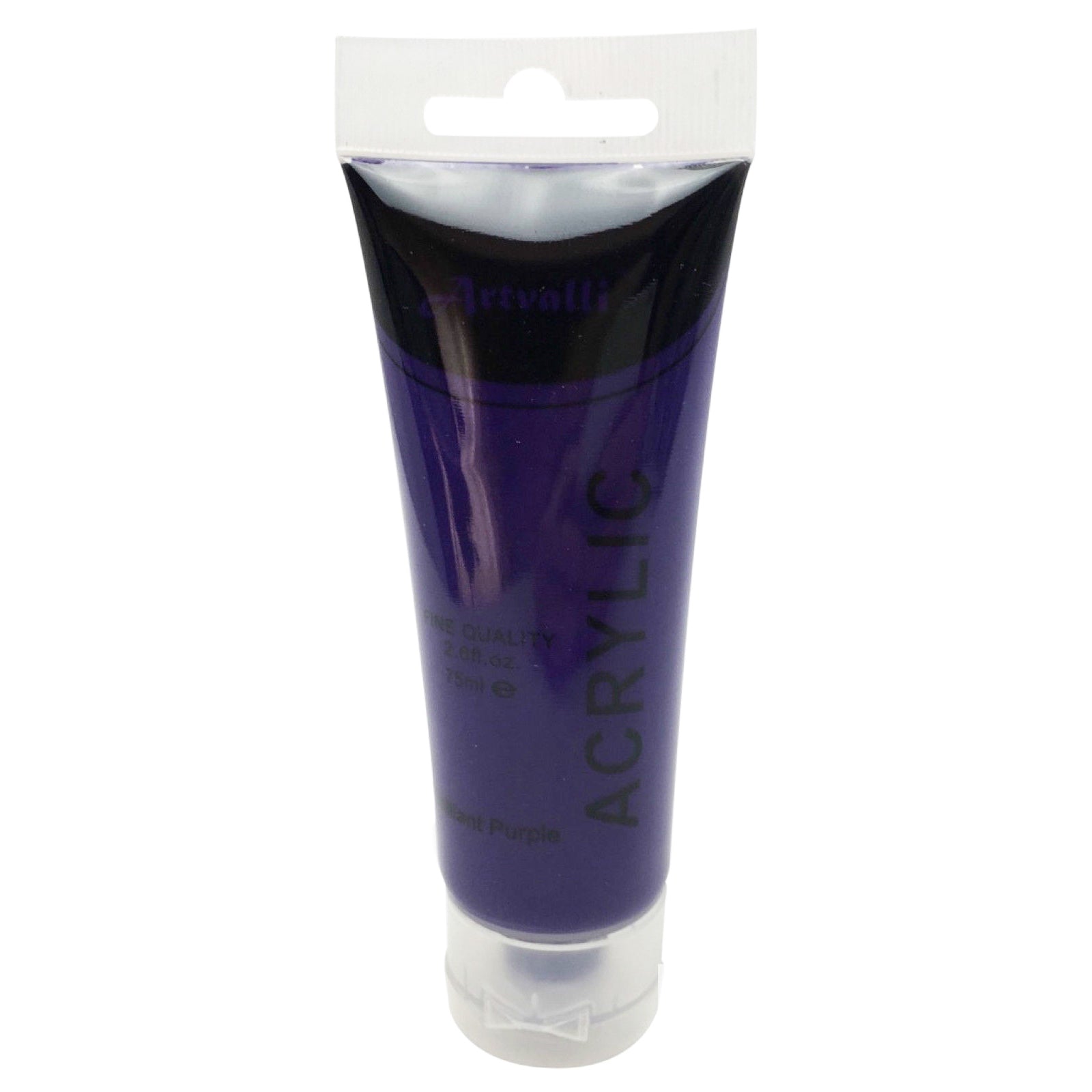 ARTISTS ACRYLIC PAINT Craft 75ml Tube Non Toxic Paints Water Based - Brilliant Purple 3