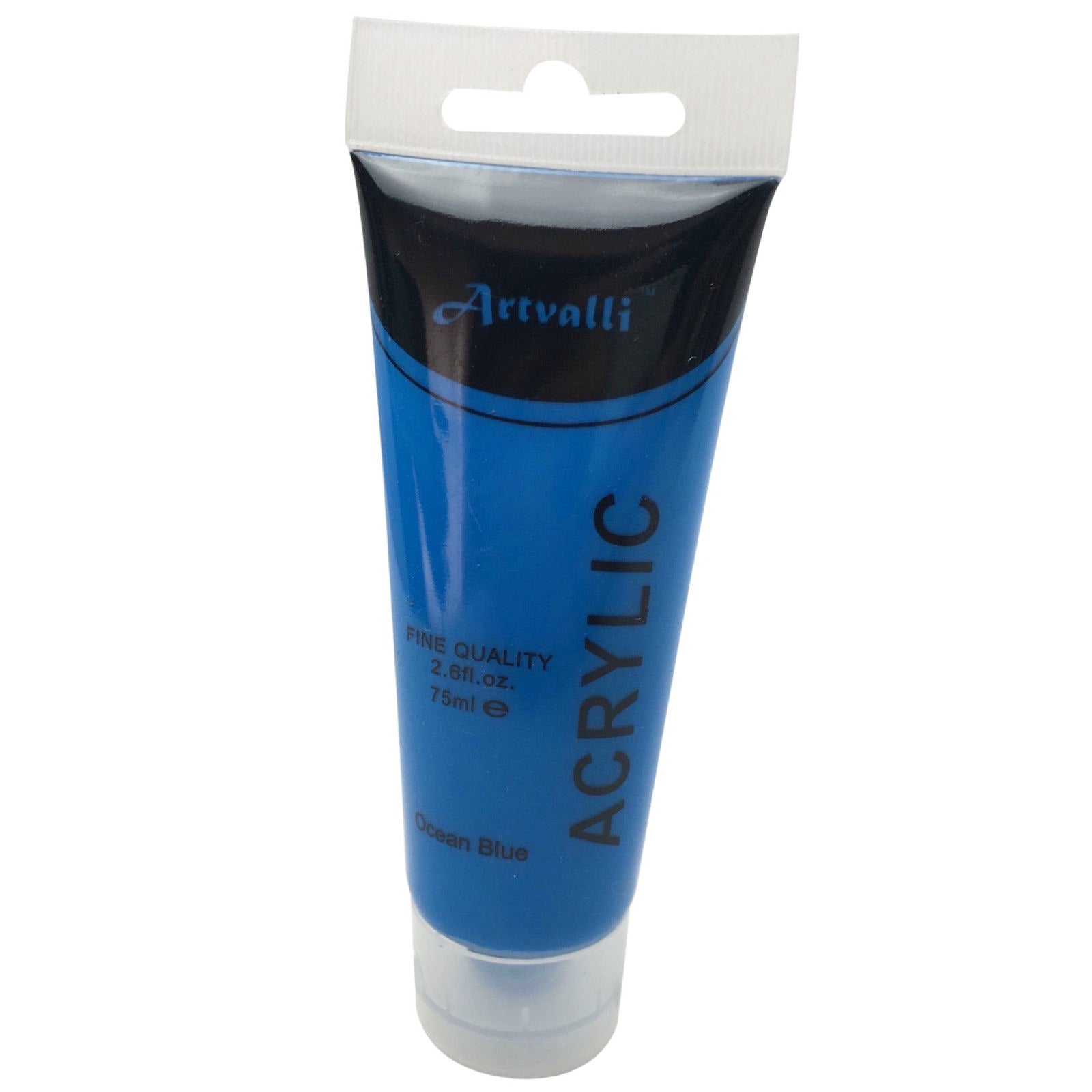 ARTISTS ACRYLIC PAINT Craft 75ml Tube Non Toxic Paints Water Based - Ocean Blue 3