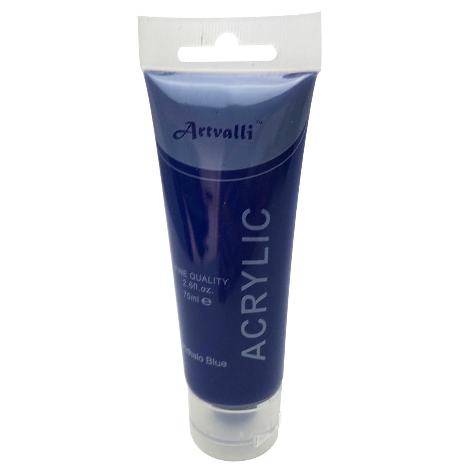 ARTISTS ACRYLIC PAINT Craft 75ml Tube Non Toxic Paints Water Based - Phthalo Blue 3