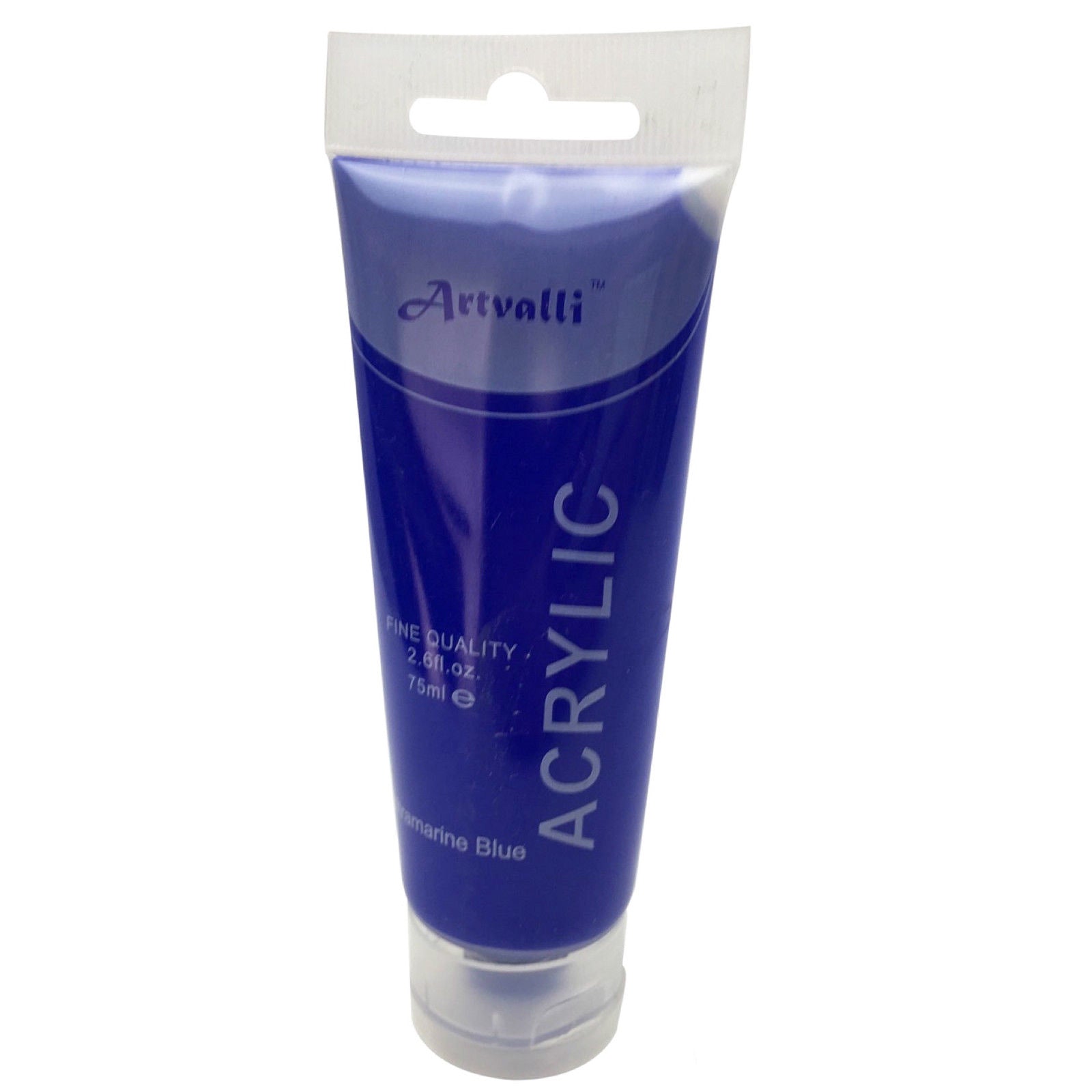 ARTISTS ACRYLIC PAINT Craft 75ml Tube Non Toxic Paints Water Based - Ultramarine Blue 3