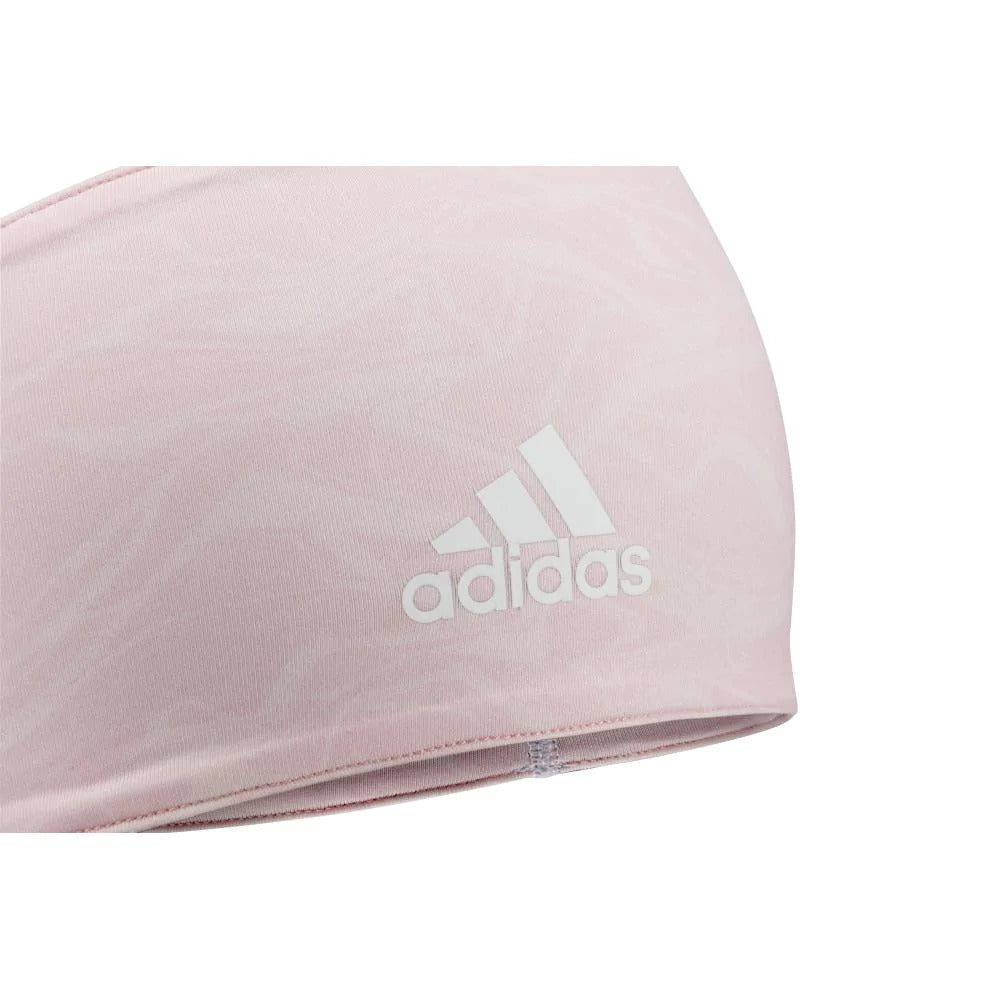 Adidas Sports Hair Band Yoga Exercise Reversible Headband - Clear Orange Graphic 3