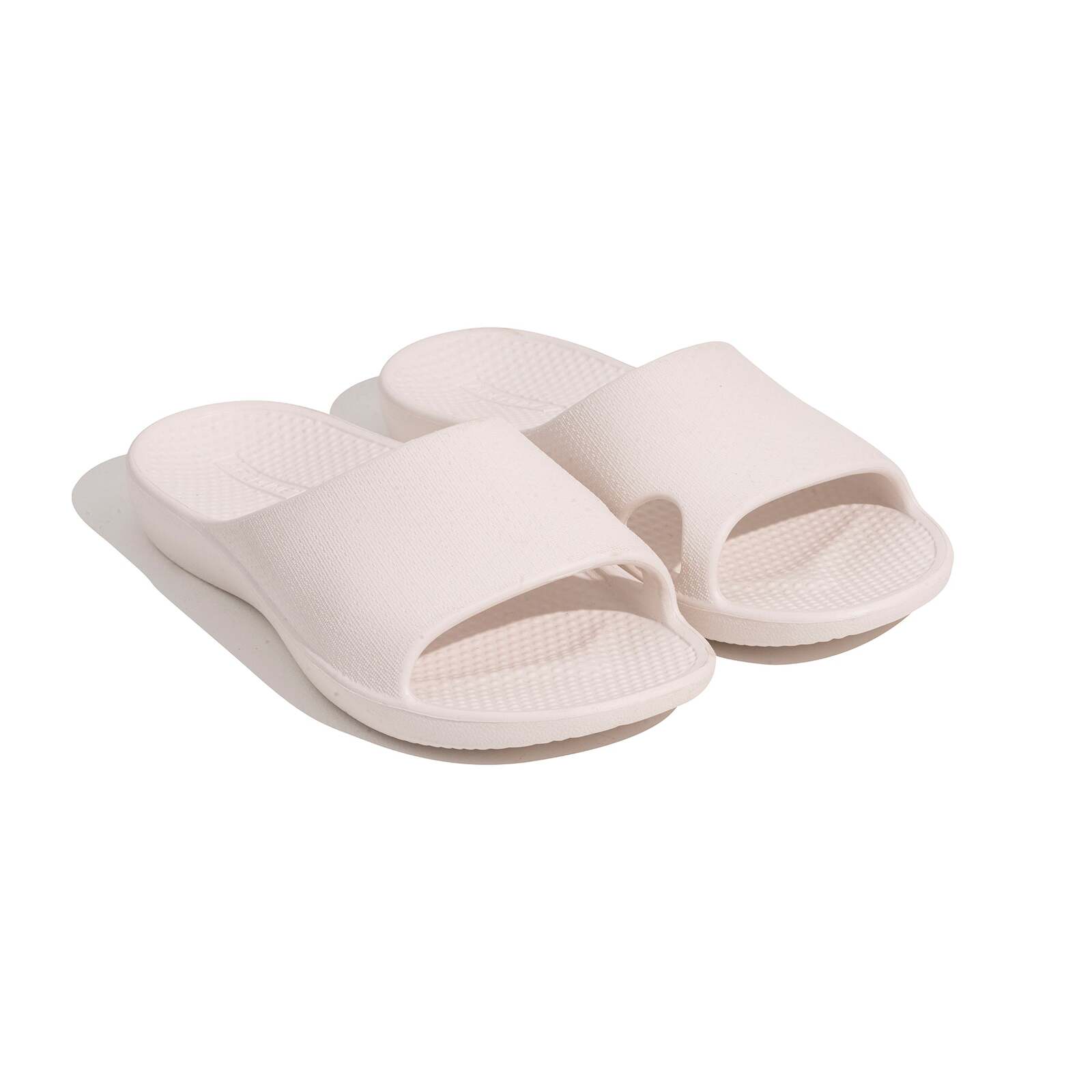 Archline Rebound Orthotic Slides Flip Flop Thongs Slip On Arch Support - White - Euro 38 3