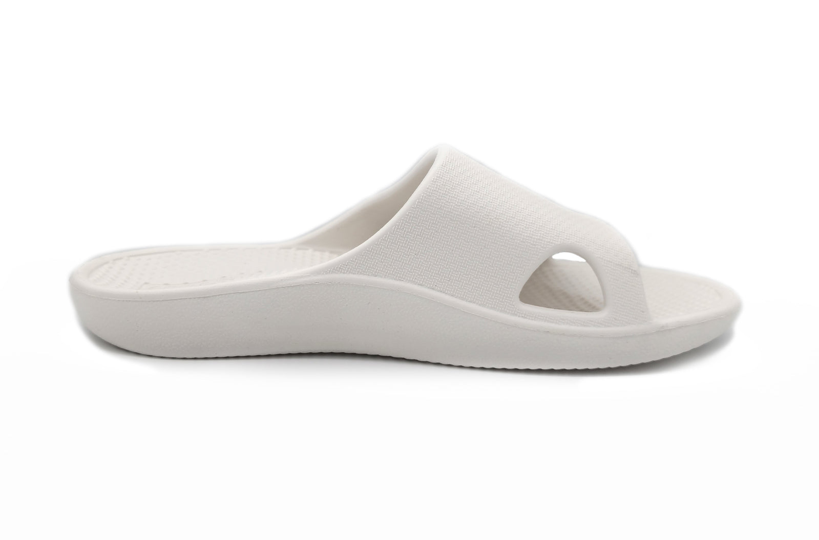 Archline Rebound Orthotic Slides Flip Flop Thongs Slip On Arch Support - White - Euro 40 9