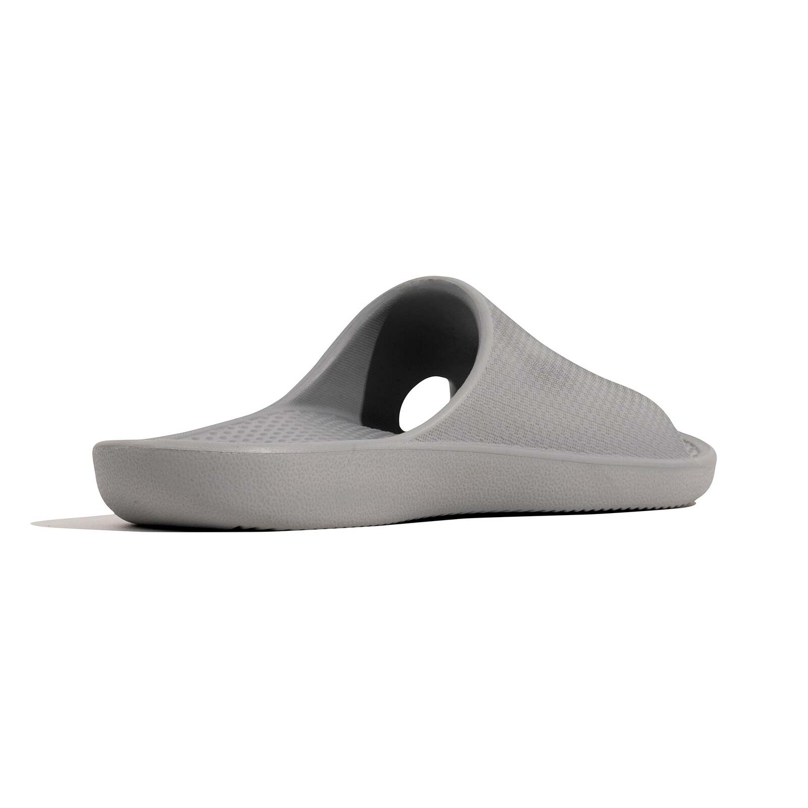Archline Rebound Orthotic Slides Flip Flop Thongs Slip On Arch Support - Stone Grey - Euro 37 11