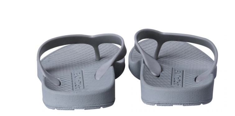 ARCHLINE Orthotic Flip Flops Thongs Arch Support Shoes Footwear - Grey - EUR 41 4