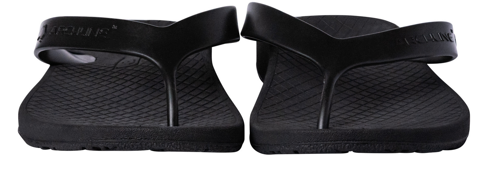 ARCHLINE Orthotic Thongs Arch Support Shoes Footwear Flip Flops Orthopedic - Black/Black - EUR 35 10
