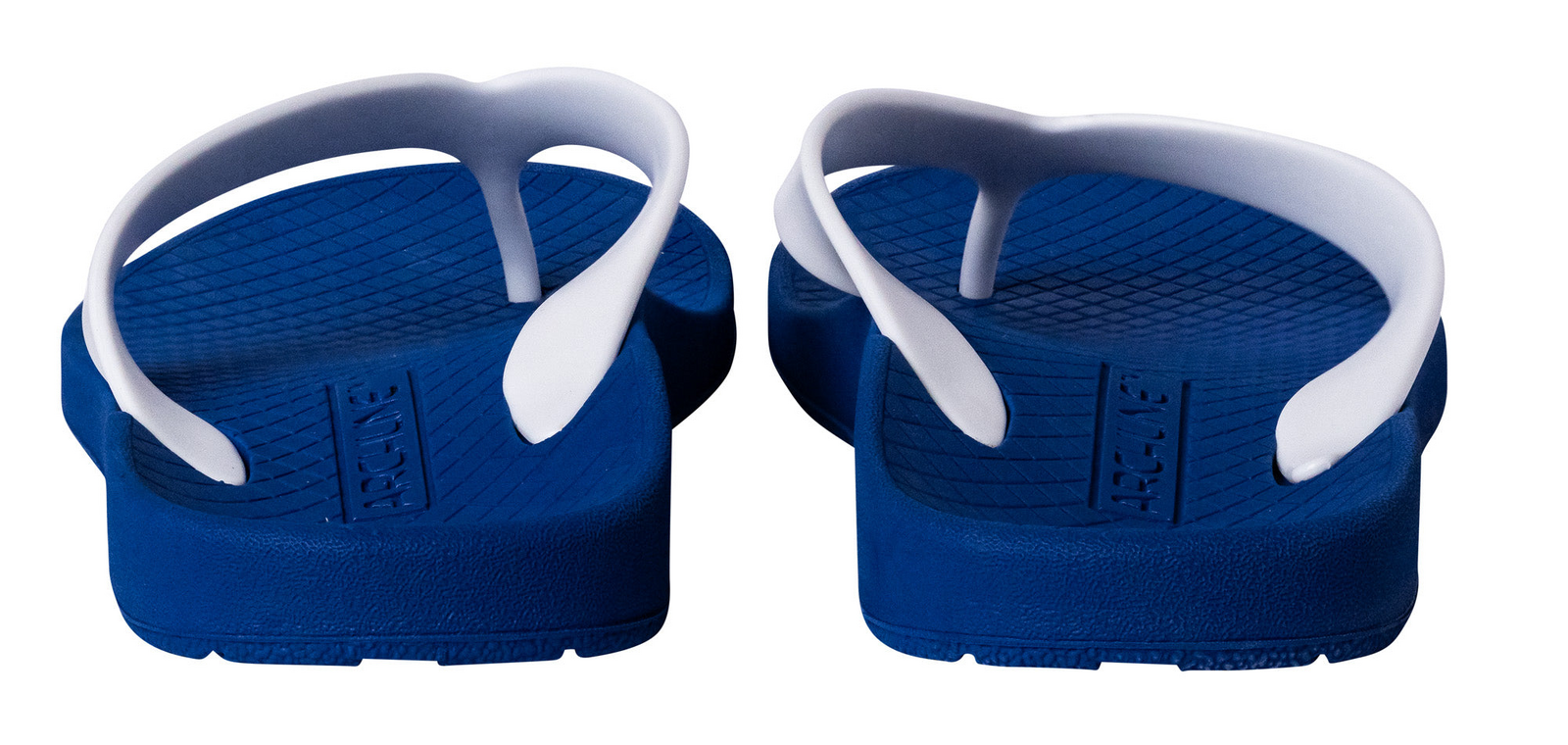 ARCHLINE Orthotic Thongs Arch Support Shoes Footwear Flip Flops Orthopedic - Blue/White  - EUR 39 8