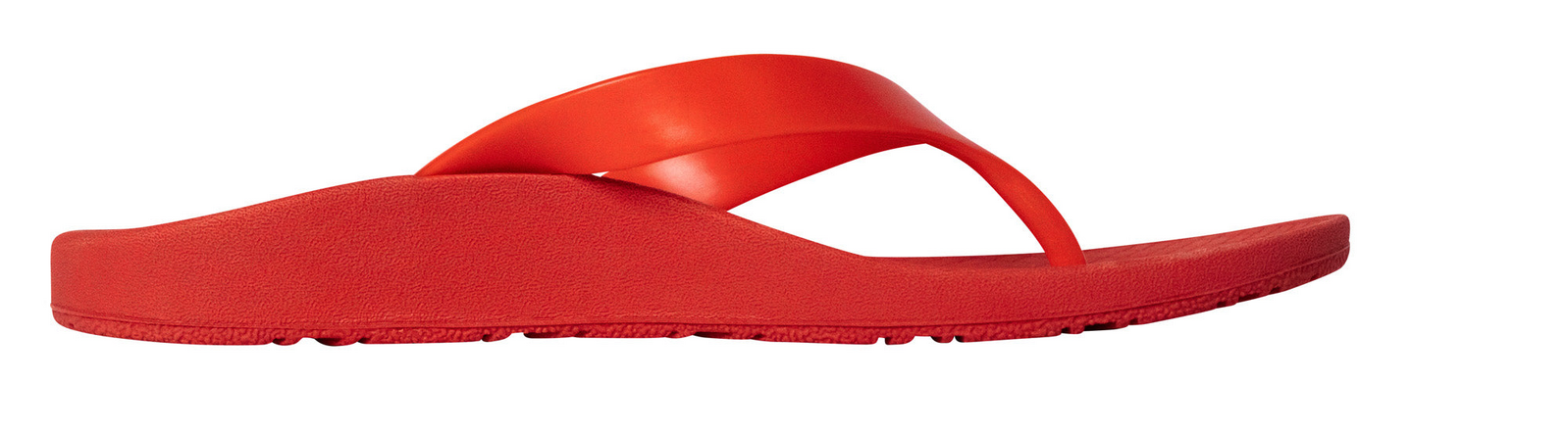 ARCHLINE Orthotic Thongs Arch Support Shoes Footwear Flip Flops Orthopedic - Red/Red  - EUR 43 4