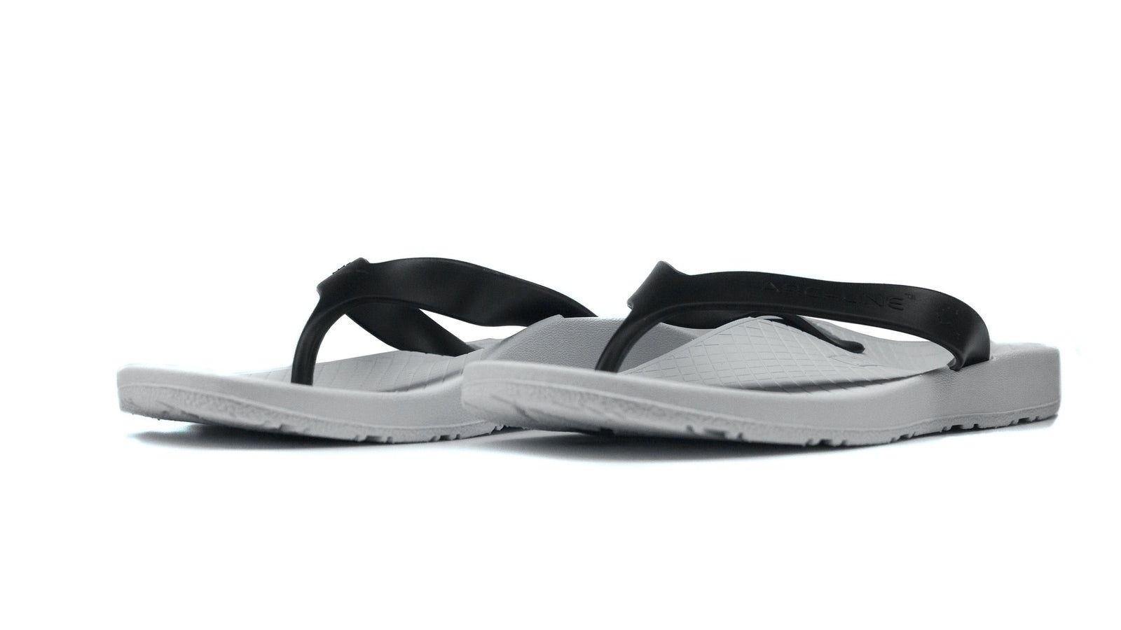 ARCHLINE Orthotic Thongs Arch Support Shoes Footwear Flip Flops Orthopedic - White/Black - EUR 34 8