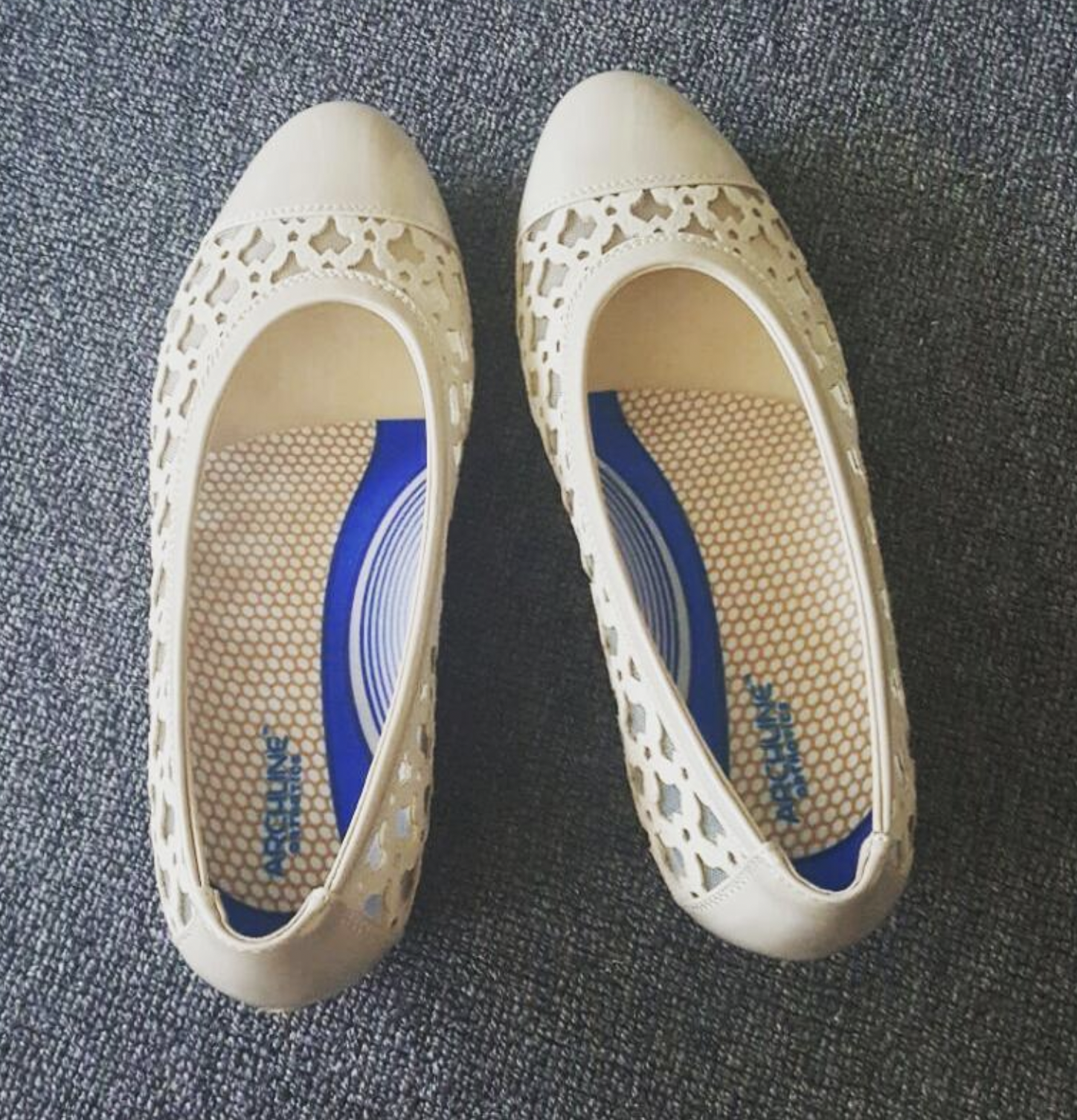 ARCHLINE 3/4 Slim Orthotics Plantar Fasciitis Insoles Balance Support Relief - EUR 44 12