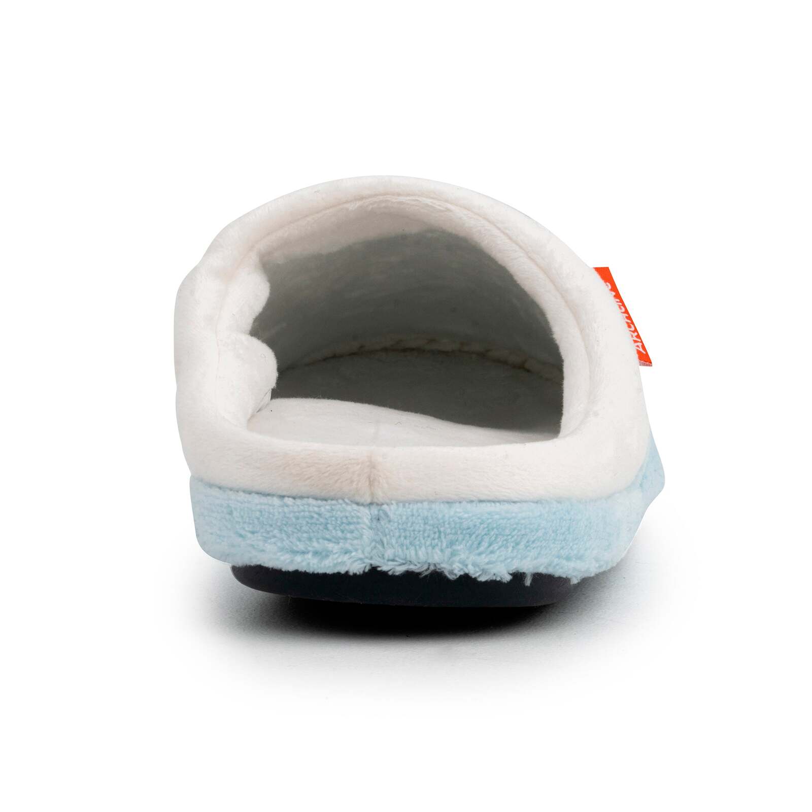 ARCHLINE Orthotic Slippers Slip On Arch Scuffs Pain Relief Moccasins - Baby Blue - EU 41 8