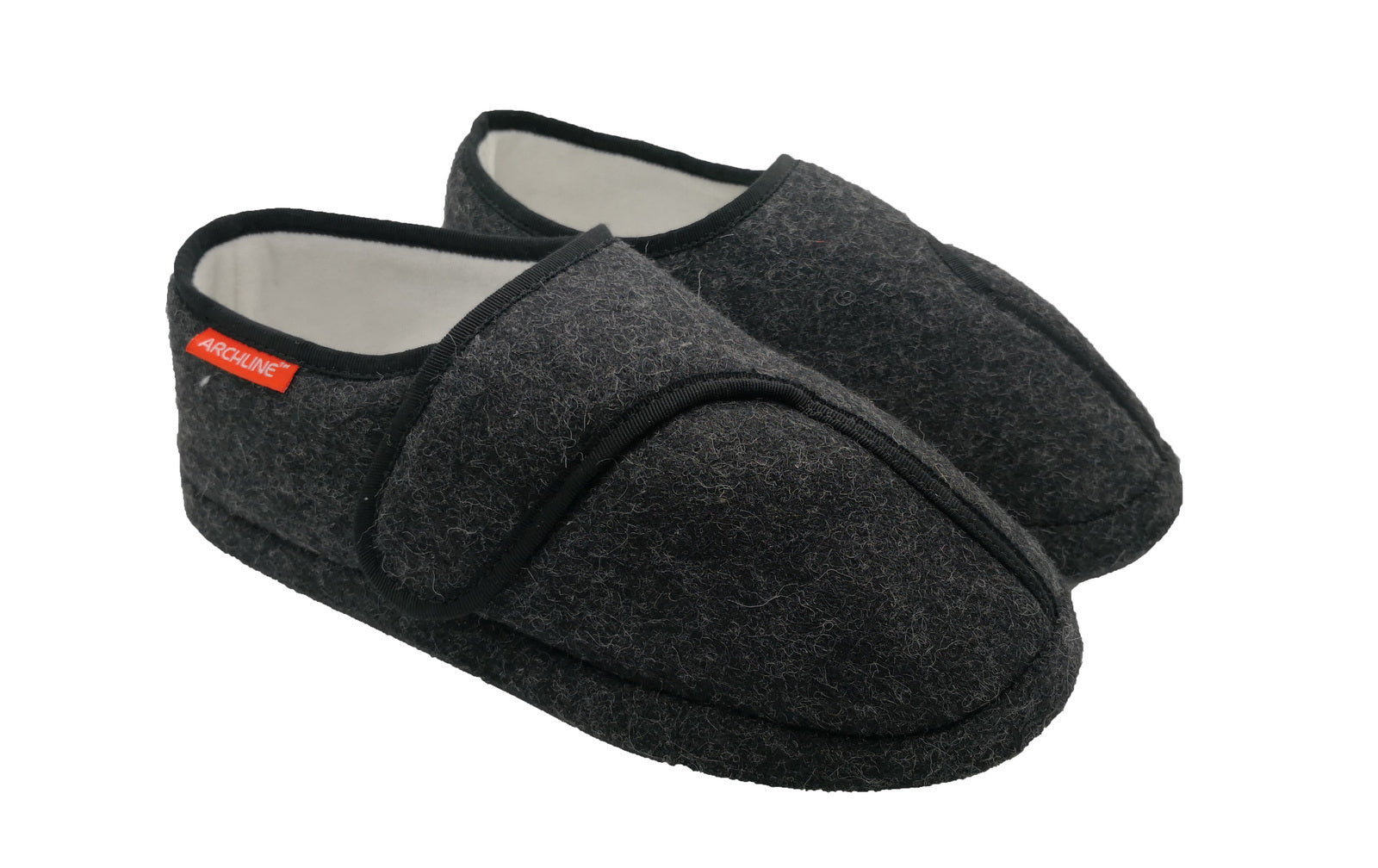ARCHLINE Orthotic Plus Slippers Closed Scuffs Pain Relief Moccasins - EUR 43 4