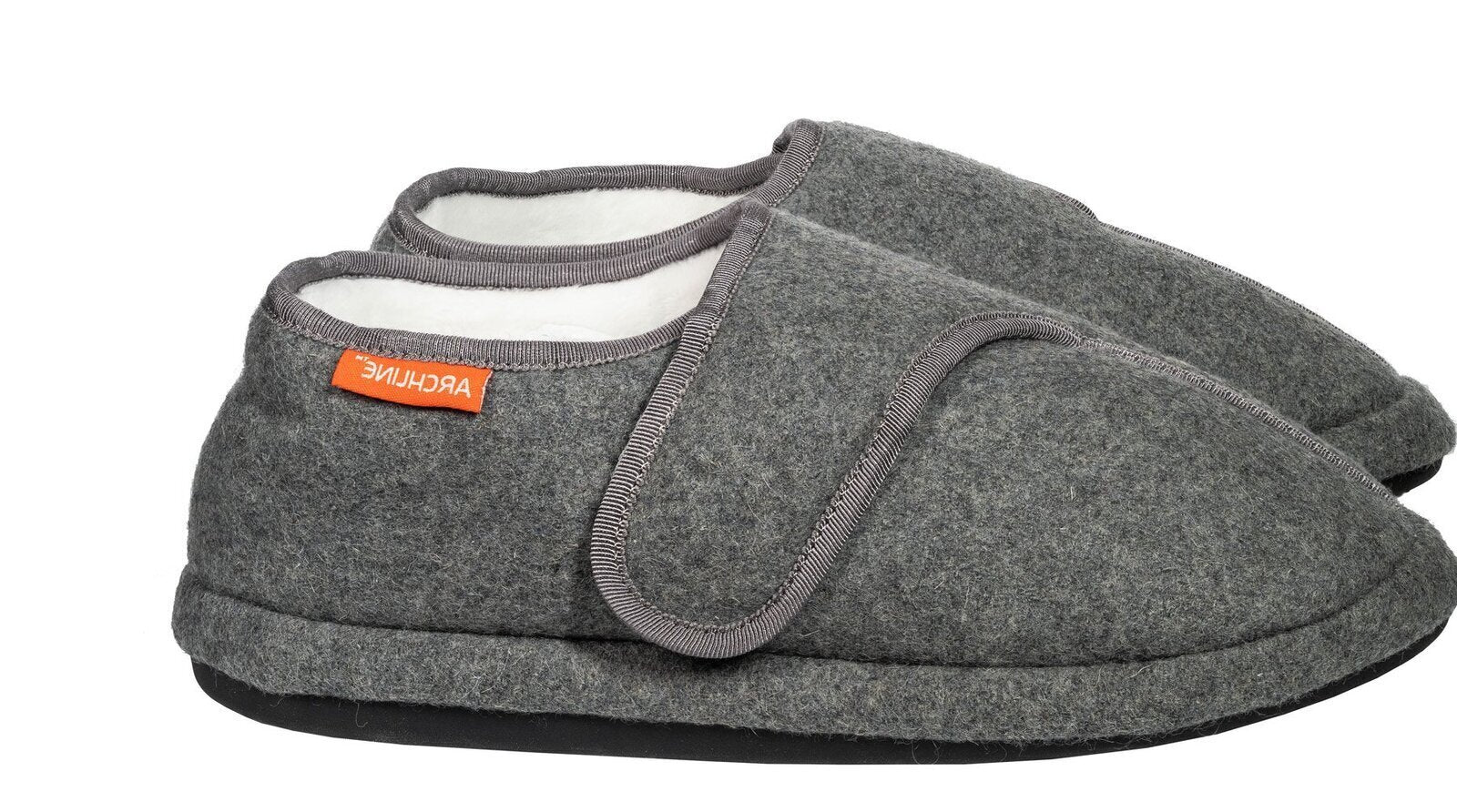 ARCHLINE Orthotic Plus Slippers Closed Scuffs Pain Relief Moccasins Extra Wide - EUR 36 4