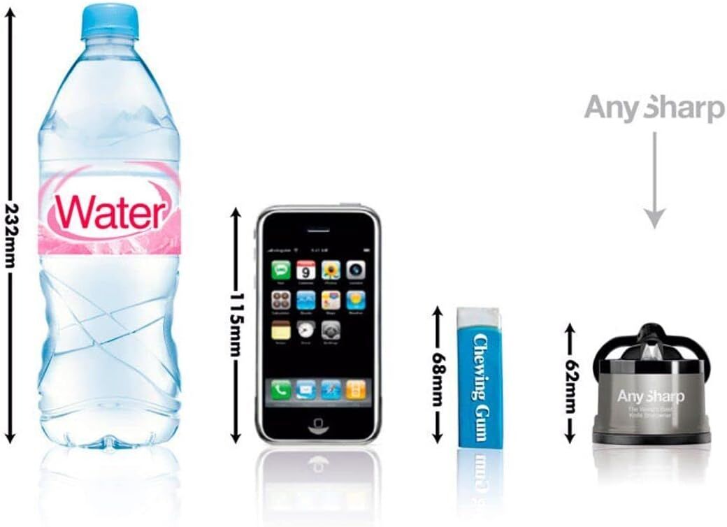 Any Sharp Pro Worlds Best Knife Sharpener for Knives Blades Scissors 5