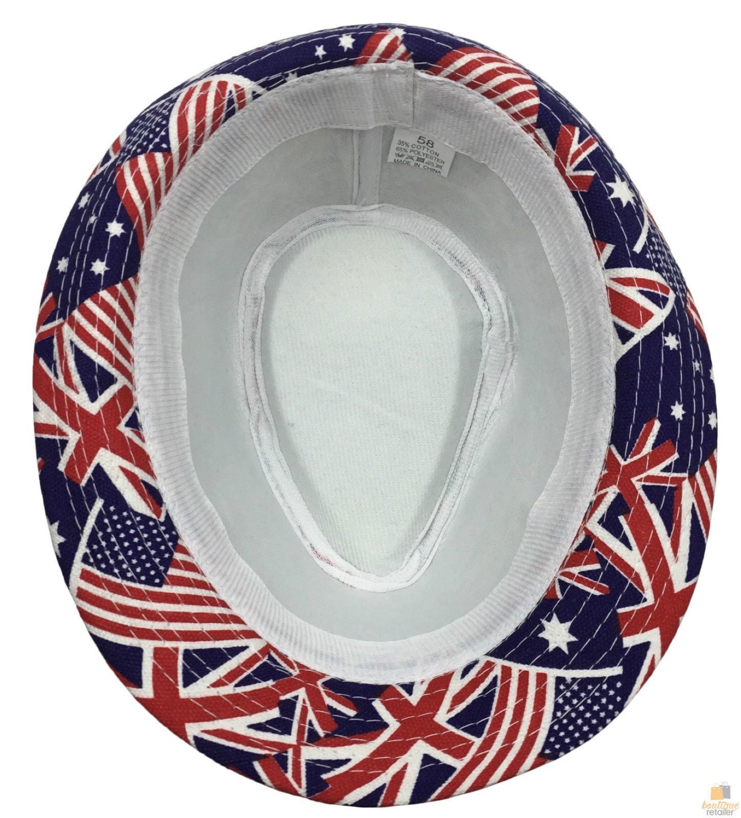 AUSTRALIA TRILBY HAT USA America England UK Aussie Fedora Cap Party 6