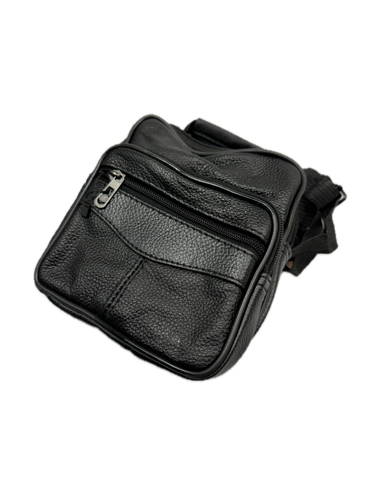 Small Genuine Leather Messenger Bag Shoulder Travel Satchel Crossbody Sling 3