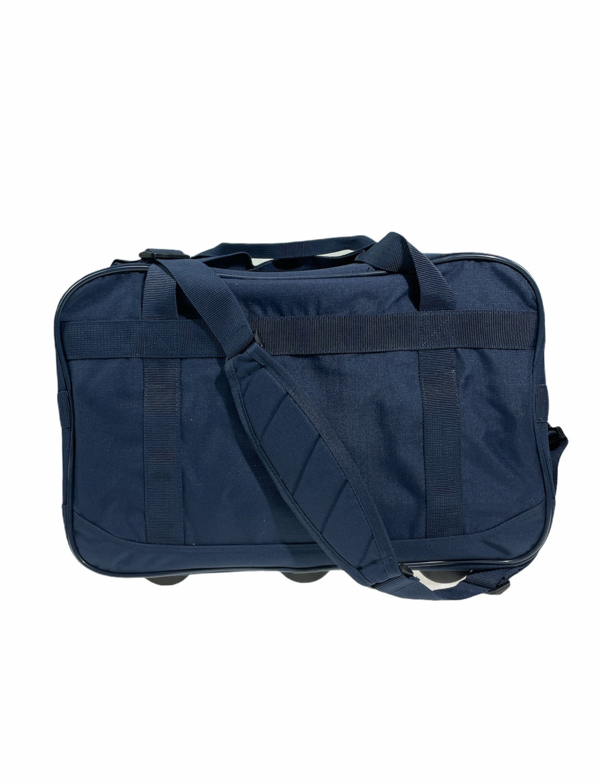 44L Foldable Duffel Bag Gym Sports Luggage Travel Foldaway School Bags - Navy 3